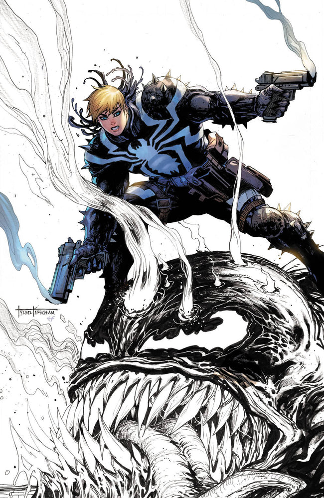 Venom #29 Unknown Comics Tyler Kirkham Exclusive Secret Color Splash Virgin Var - Collectors World Toys Hover Image