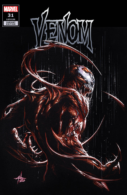 Venom #31 Unknown Comics Gabriele Dell'Otto Exclusive Carnage Var Kib (12/09/2020) - Collectors World Toys