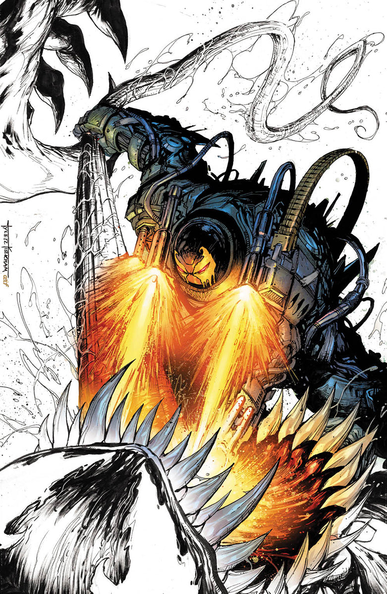 VENOM #27 UNKNOWN COMICS TYLER KIRKHAM SECRET COLOR SPLASH - Collectors World Toys Main image
