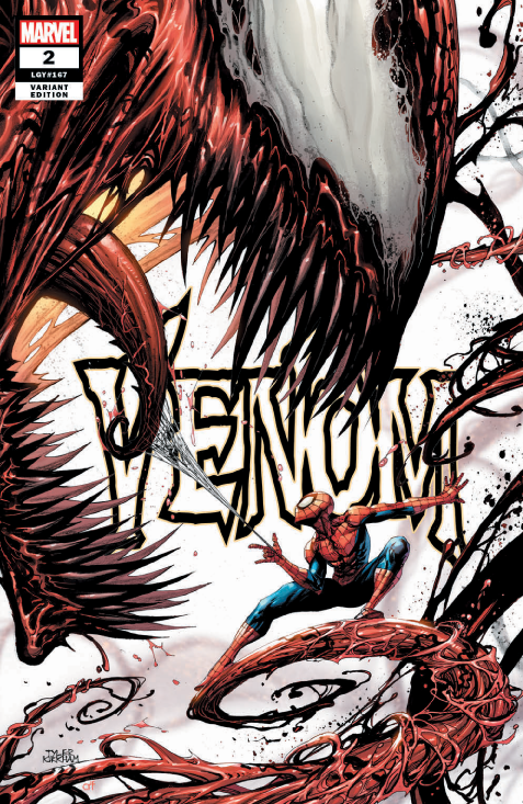 VENOM #2 UNKNOWN COMIC BOOKS EXCLUSIVE TYLER KIRKHAM CVR A 6/13/2018 Main image
