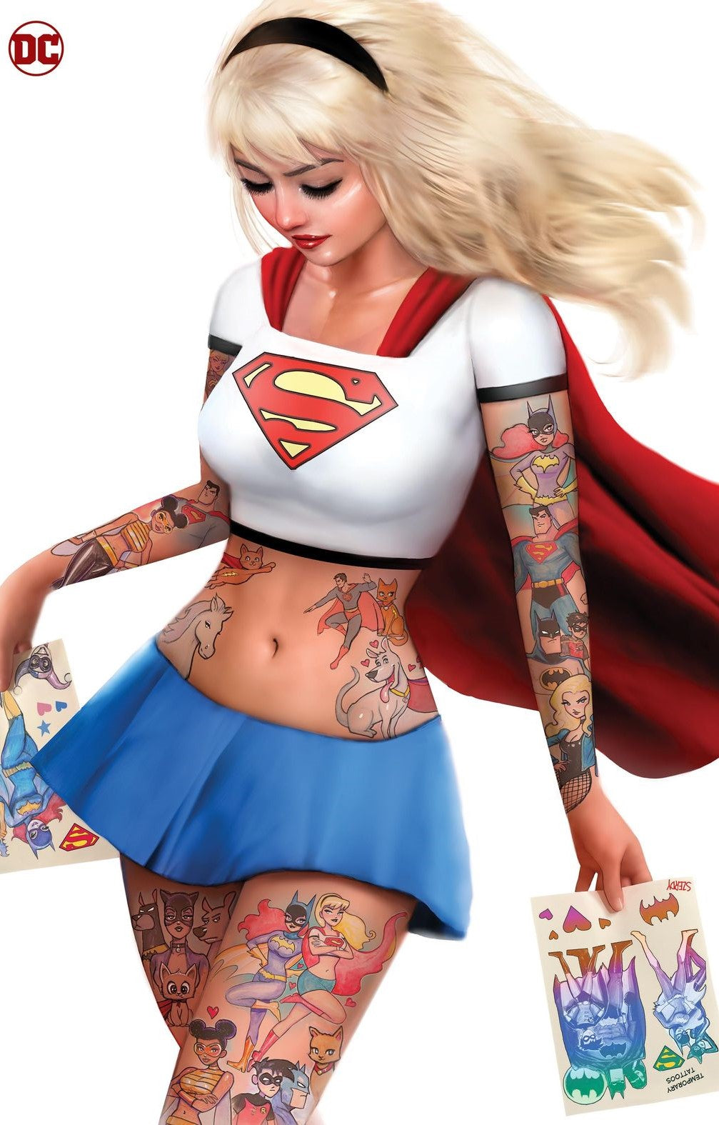 [Signed by Nathan Szerdy] ACTION COMICS PRESENTS DOOMSDAY SPECIAL #1 (ONE SHOT) NATHAN SZERDY (616) EXCLUSIVE TATTOO VIRGIN VAR [IN STOCK] - Collectors World Toys
