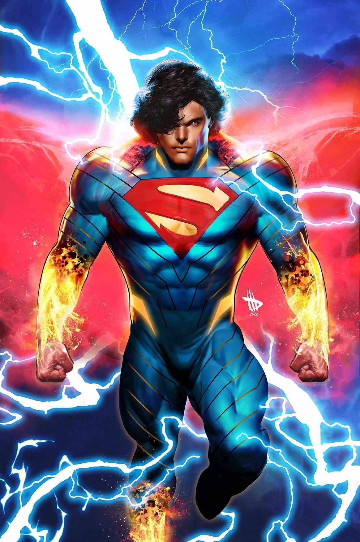 ABSOLUTE SUPERMAN #18 DAVE WILKINS EXCLUSIVE VIRGIN VAR (04/01/2026) Main image