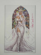 [Signed by Nathan Szerdy] INVINCIBLE IRON MAN #10 [FALL] UNKNOWN COMICS NATHAN SZERDY EXCLUSIVE VIRGIN VAR [IN STOCK] - Collectors World Toys