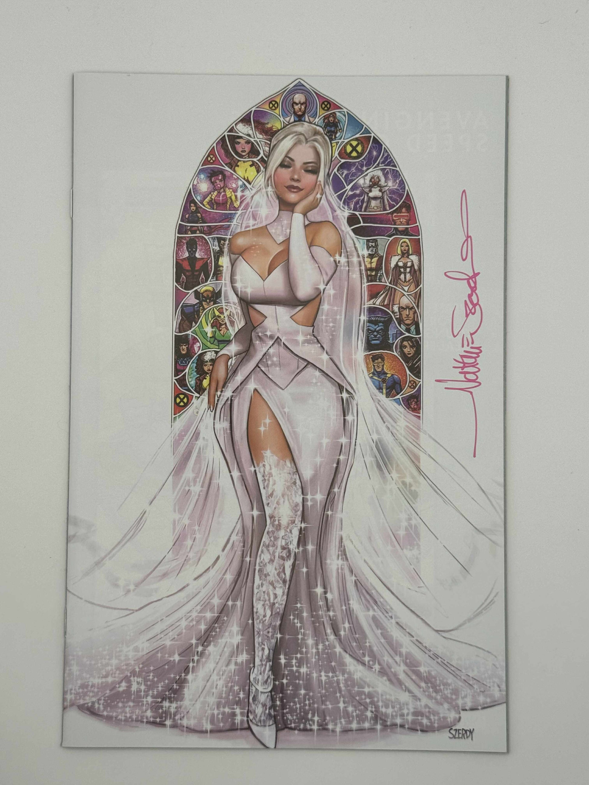 [Signed by Nathan Szerdy] INVINCIBLE IRON MAN #10 [FALL] UNKNOWN COMICS NATHAN SZERDY EXCLUSIVE VIRGIN VAR [IN STOCK] - Collectors World Toys