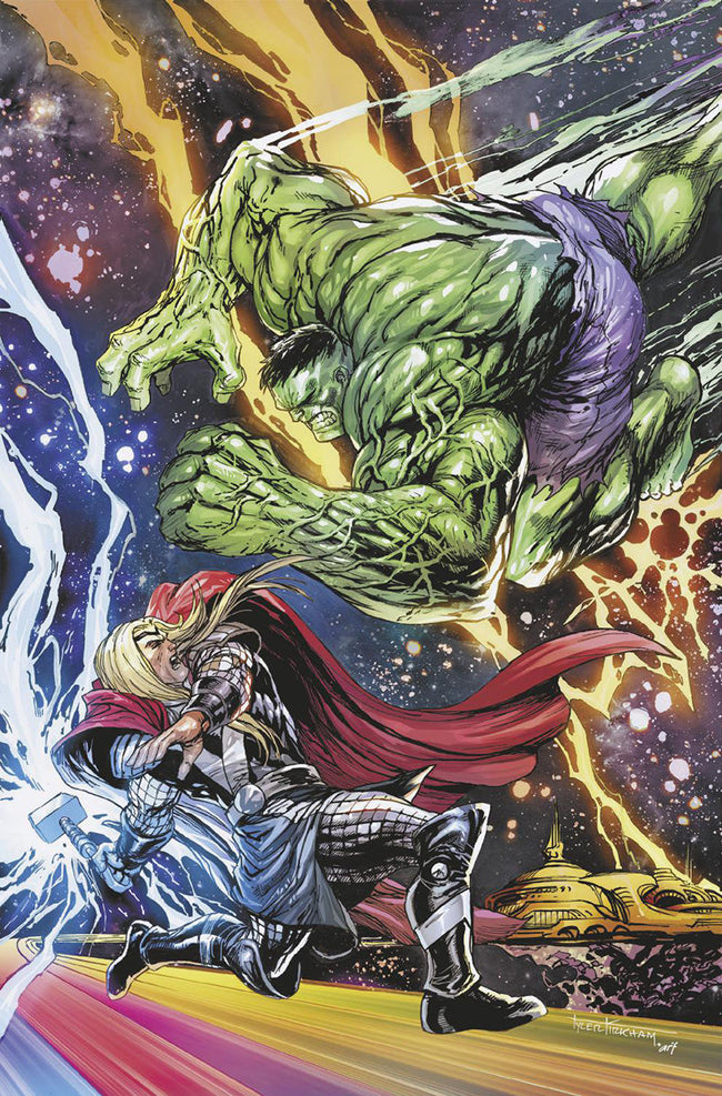 Hulk Vs. Thor: Banner Of War Alpha 1 Unknown Comics Tyler Kirkham Exclusive Virgin Var (05/04/2022) (05/11/2022) Hover Image