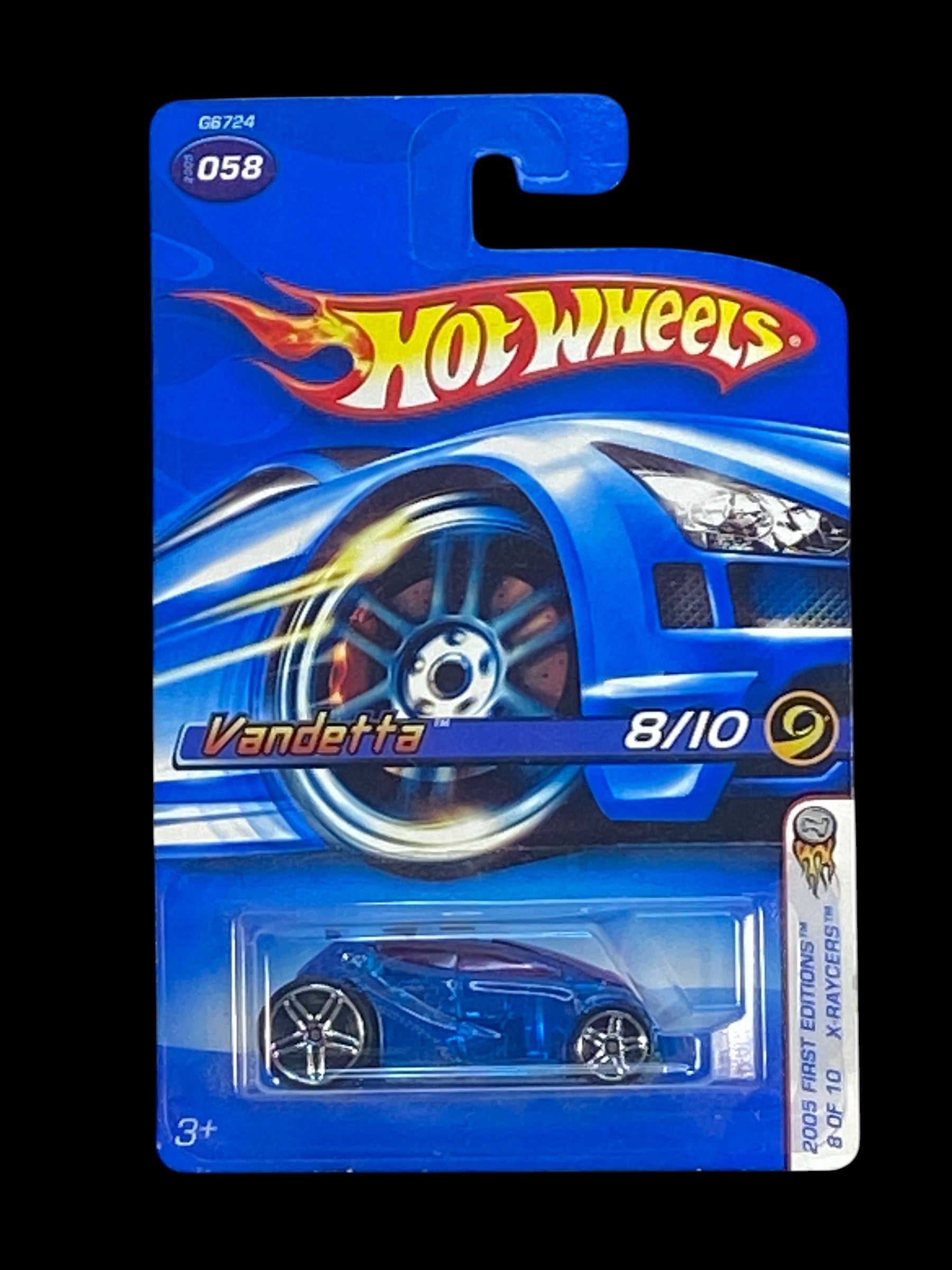 Hot Wheels Vandetta - 2005 First Editions X-Raycers 8/10