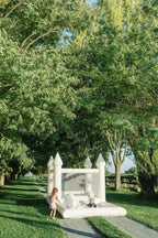 Mini Marcos - White COMBO Bounce House with Ball Pit - Collectors World Toys