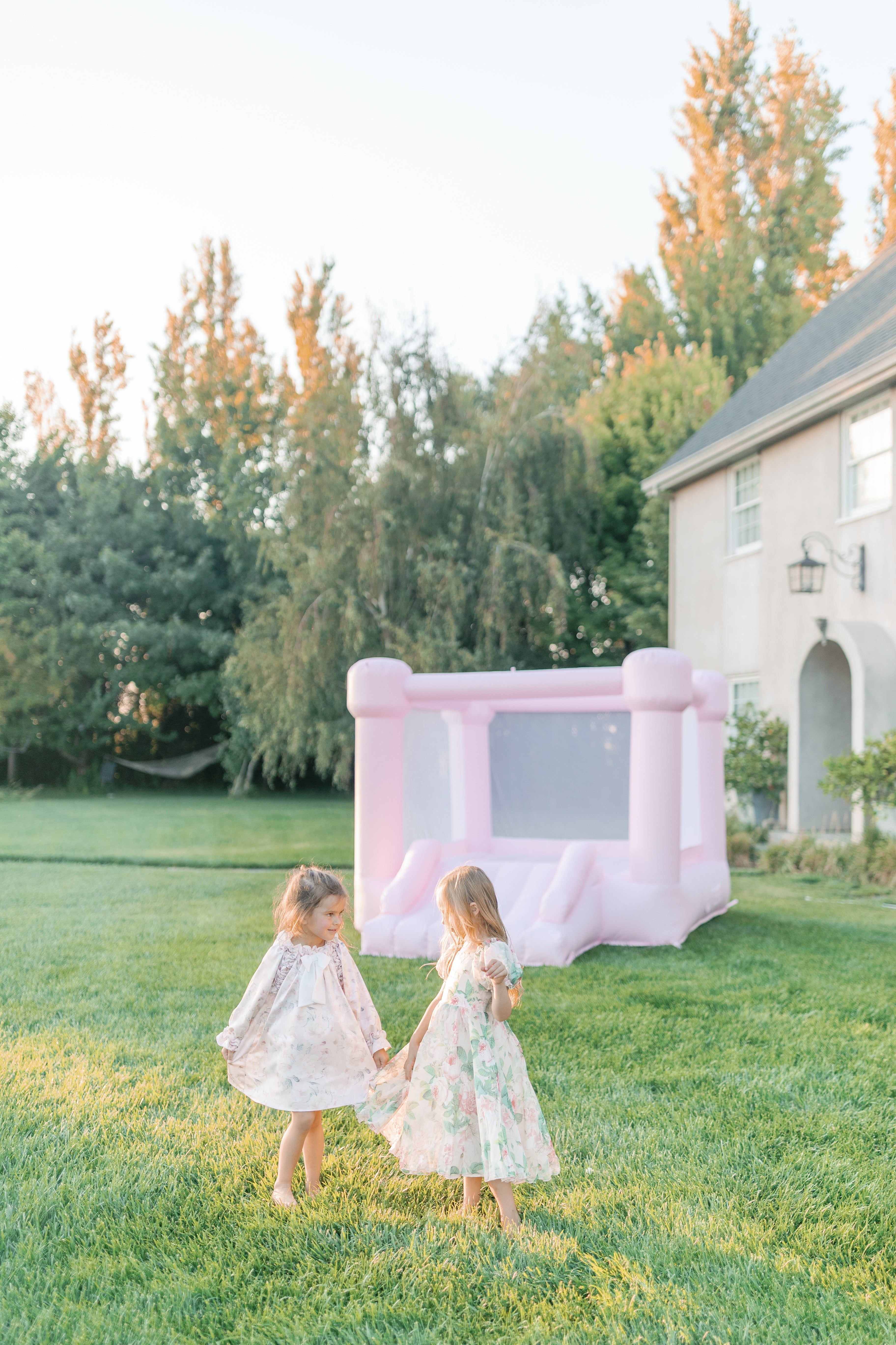 Mini Mila - Pastel Pink Bounce House Main image