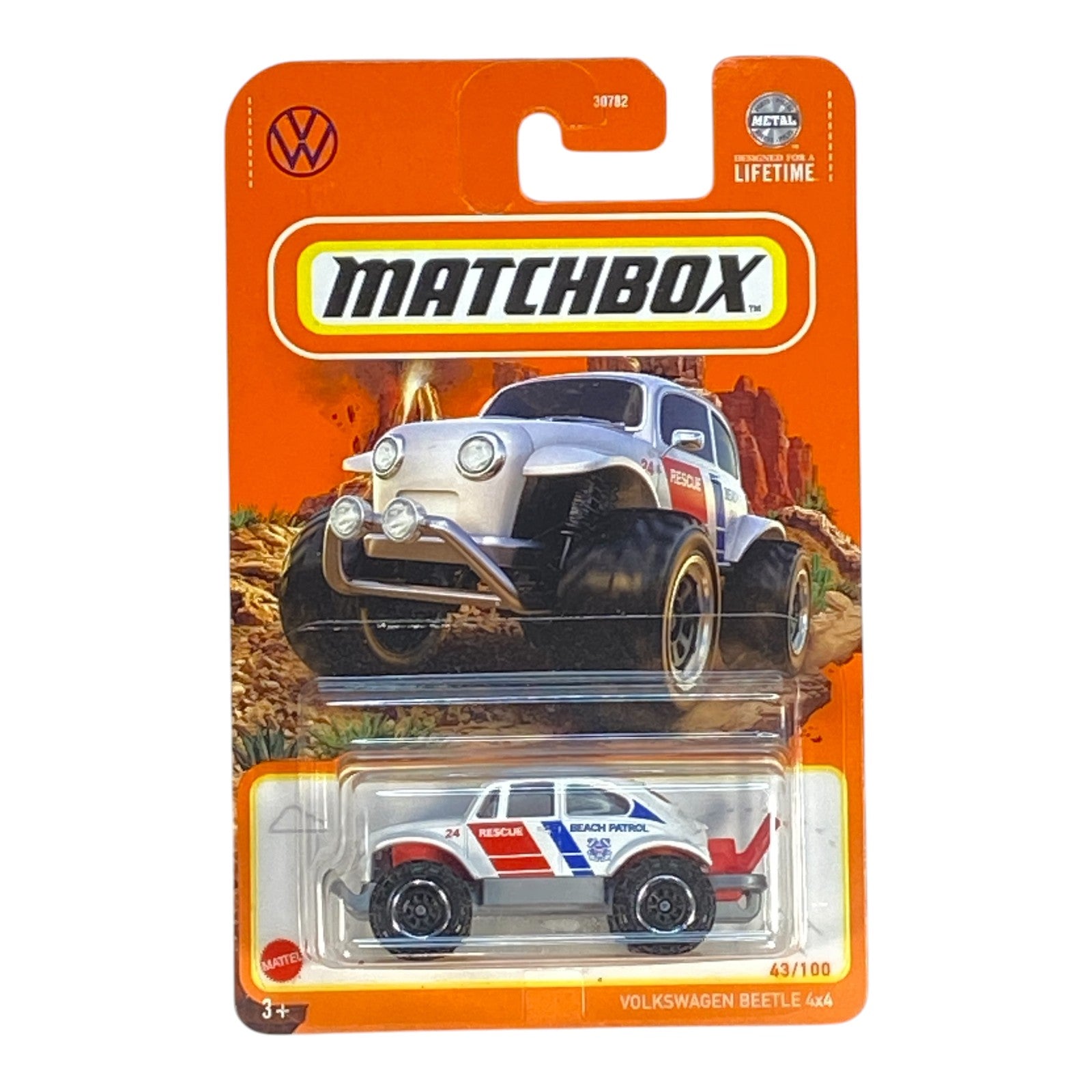 Matchbox Volkswagen Beetle 4x4 - Matchbox Series 43/100 Main image