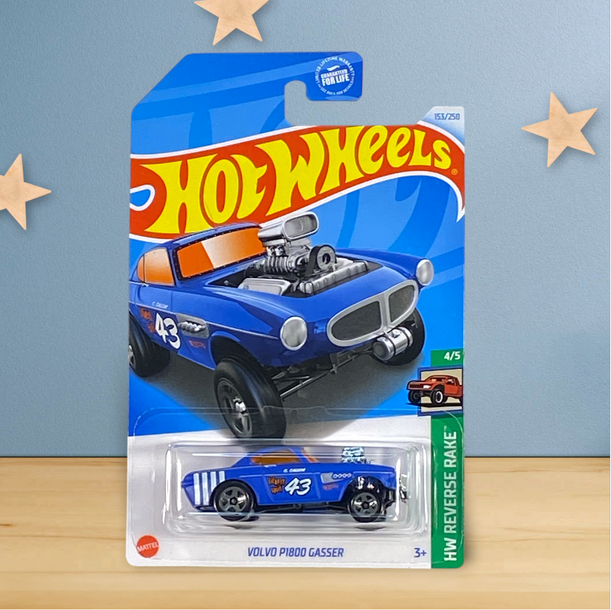 Hot Wheels Volvo P1800 Gasser - Reverse Rake Series 4/5