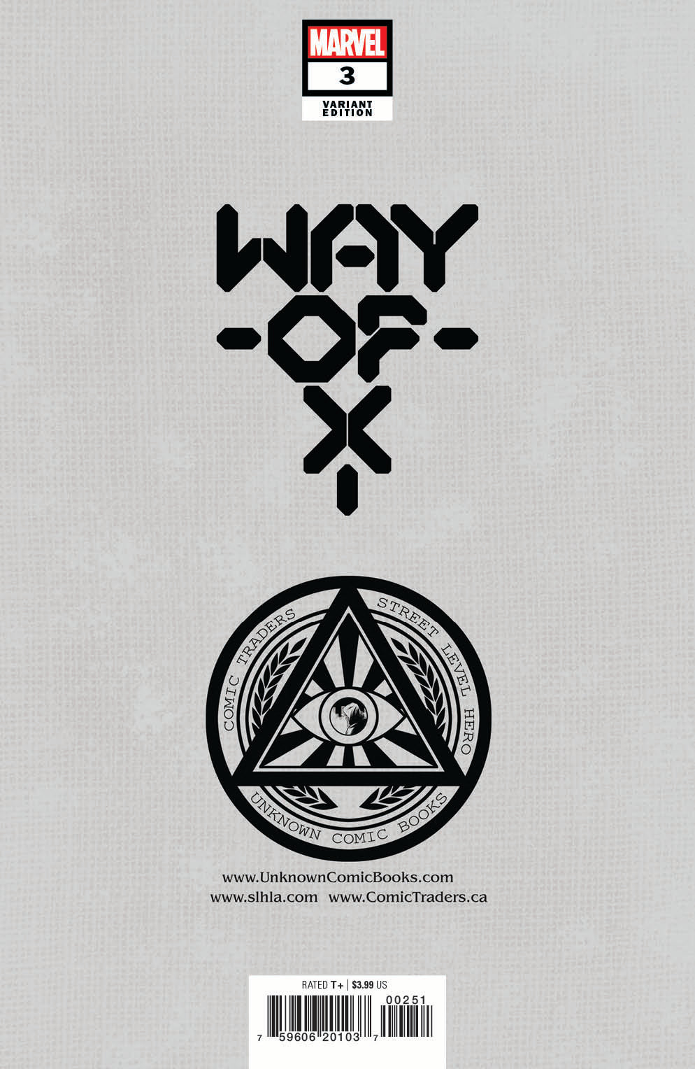 Way Of X #3 Unknown Comics Feilpe Massafera Exclusive Var Gala (06/23/2021) - Collectors World Toys