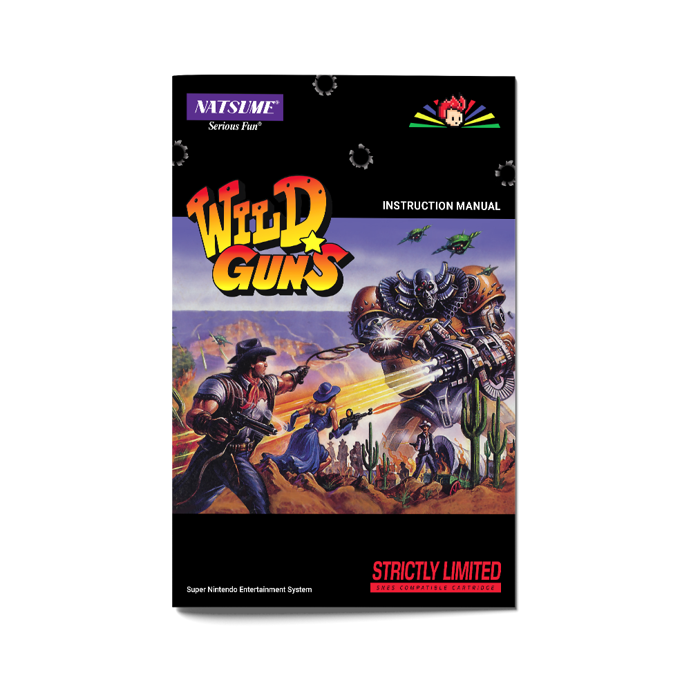 Wild Guns (Strictly Limited) [European Import] (Super Nintendo)