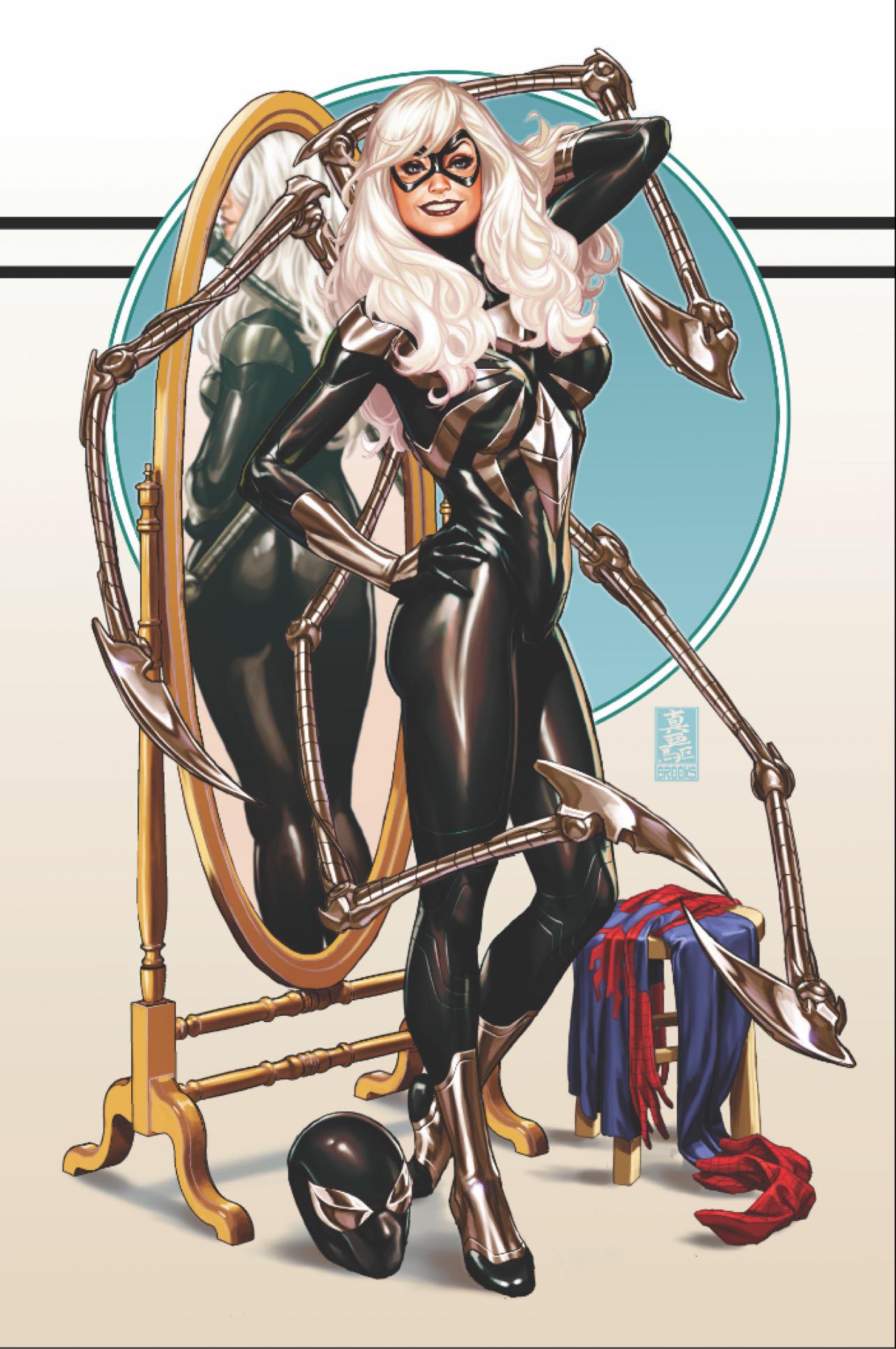 Amazing Spider-Man #10 Mark Brooks Exclusive NYCC 2022 Whatnot Black Cat Virgin Var - Collectors World Toys Main image
