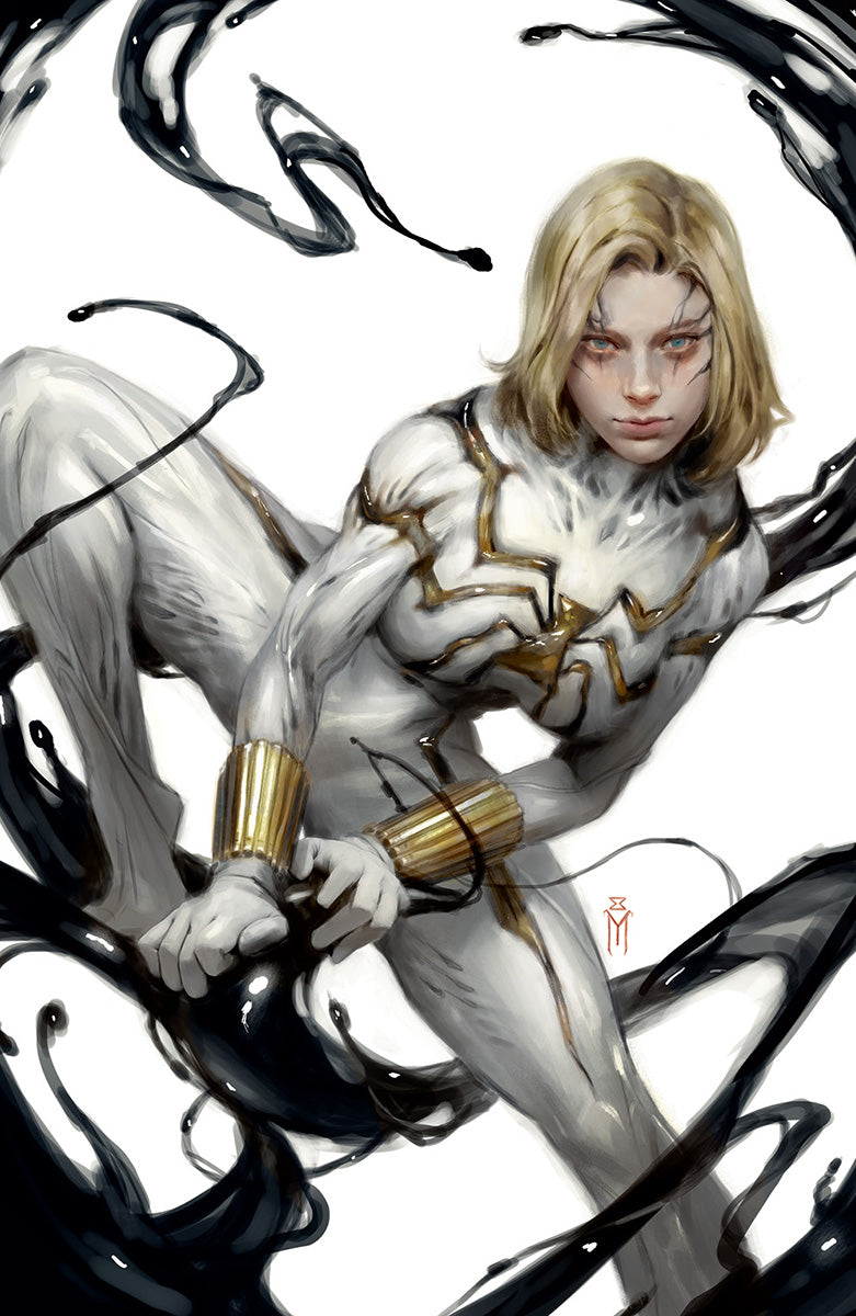 White Widow #1 Unknown Comics Miguel Mercado Exclusive Virgin Var (11/01/2023) (12/27/2023) - Collectors World Toys Main image