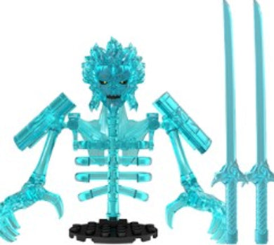 Teal Spirit Armor Warrior Custom Minifig Main image