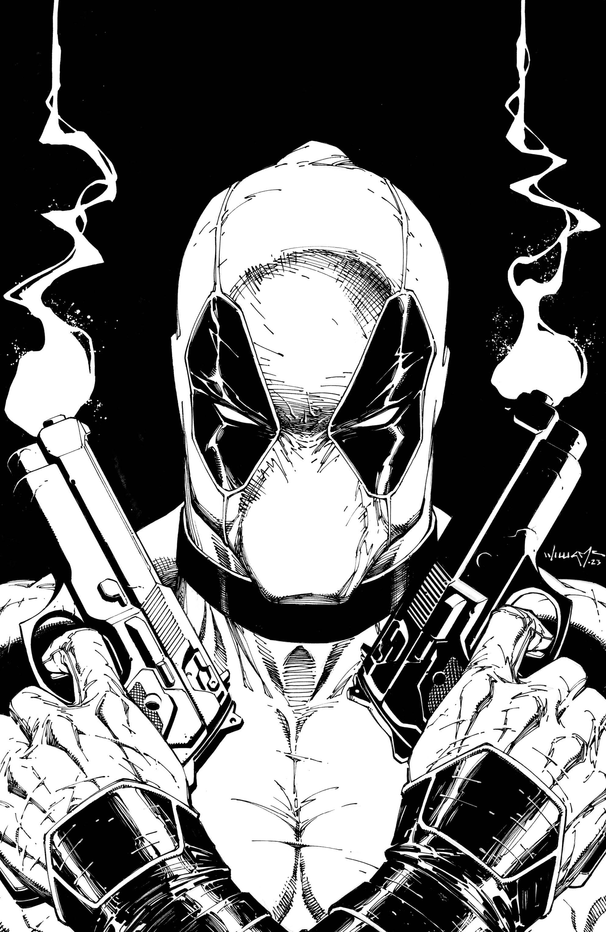 Wolverine #33 Virgin B&W Scott Williams Exclusive SDCC Limited Icon Var [INST] - Collectors World Toys Main image
