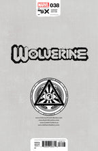 [Signed Nakayama W/ COA] WOLVERINE #38 [FALL] UNKNOWN COMICS DAVID NAKAYAMA HELLFIRE EXCLUSIVE VIRGIN VAR (04/24/2024)