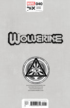 [Signed by Nathan Szerdy] WOLVERINE #40 [FALL] UNKNOWN COMICS NATHAN SZERDY EXCLUSIVE VIRGIN VAR [IN STOCK] - Collectors World Toys