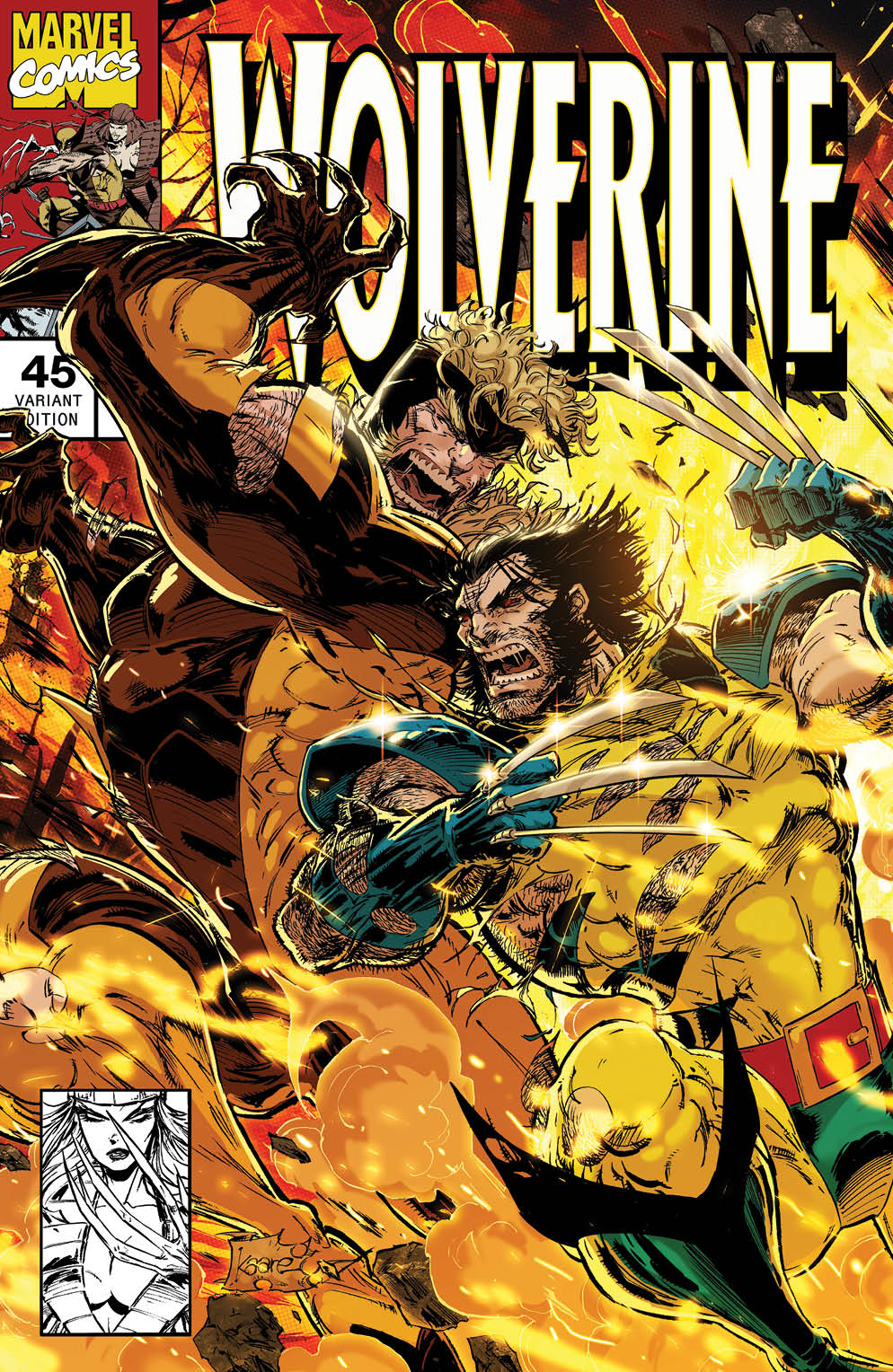 Wolverine 45 Unknown Comics Kaare Andrews Exclusive Var [03/13/2024] Main image