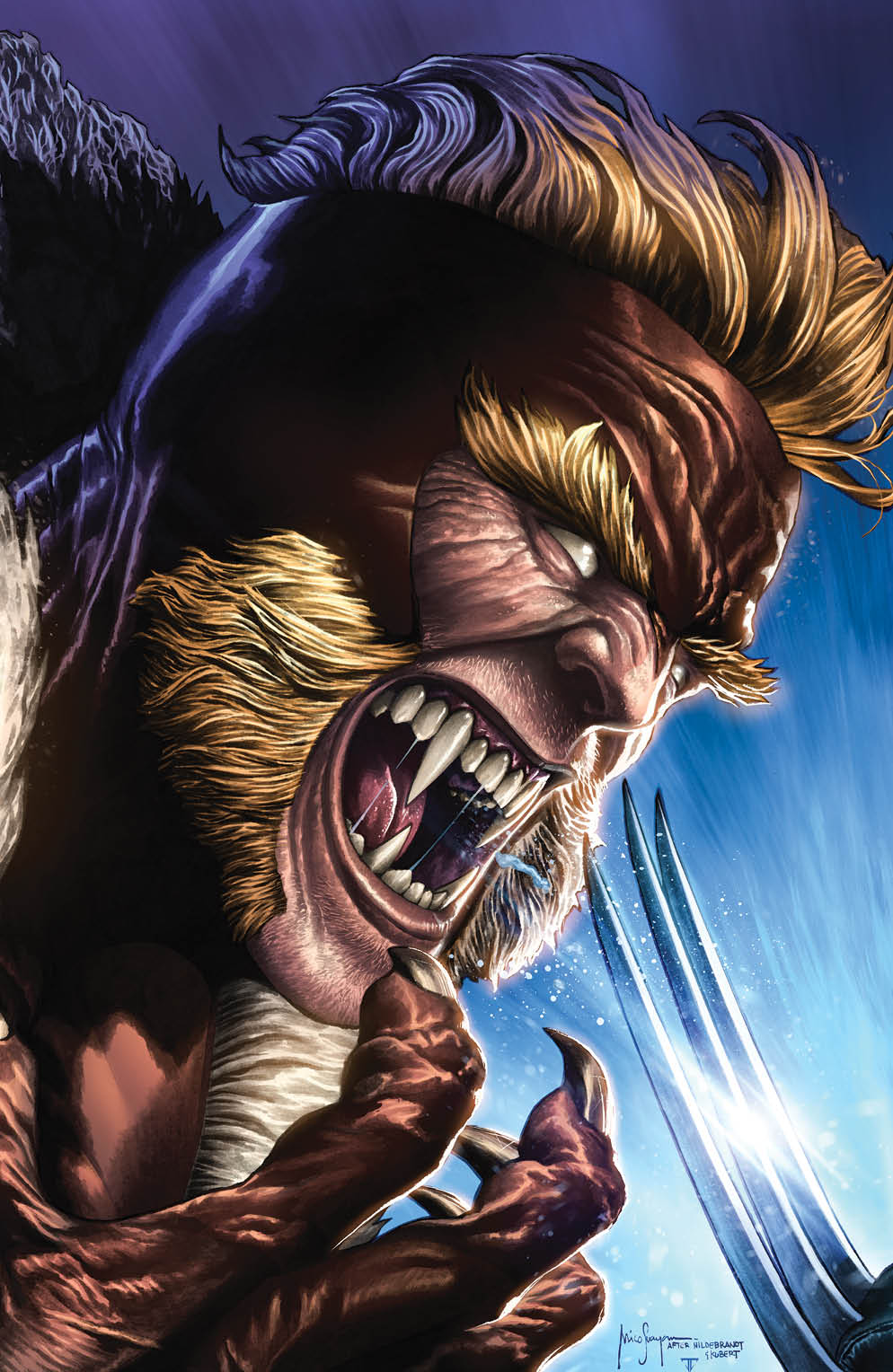 Wolverine 46 Unknown Comics Mico Suayan Exclusive Virgin Var [03/27/2024] Main image