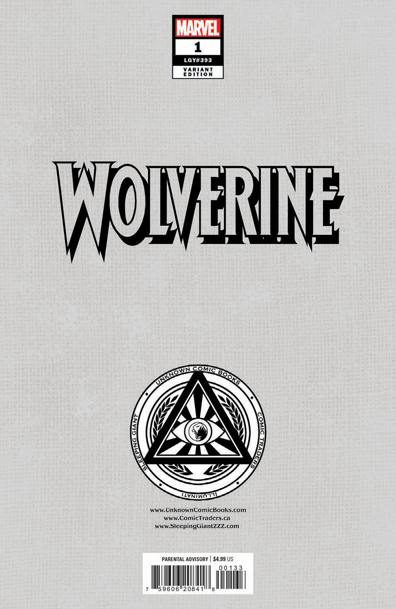 Wolverine #1 Unknown Comics Dell’Otto Exclusive Var (09/11/2024) - Collectors World Toys