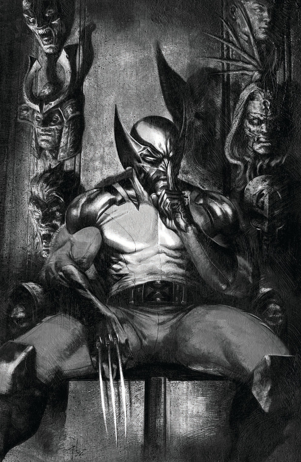 Wolverine #1 Unknown Comics Dell’Otto Exclusive Virgin Convention NYCC 2024 Var (10/23/2024) - Collectors World Toys Main image