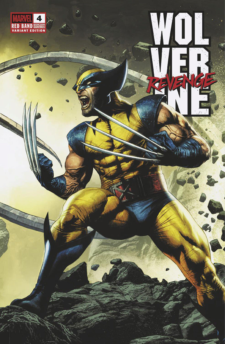 Wolverine: Revenge - Red Band #4 Unknown Comics MICO SUAYAN Connecting Cover Exclusive Var [Polybagged] Explicit Content (01/22/2025) - Collectors World Toys Main image