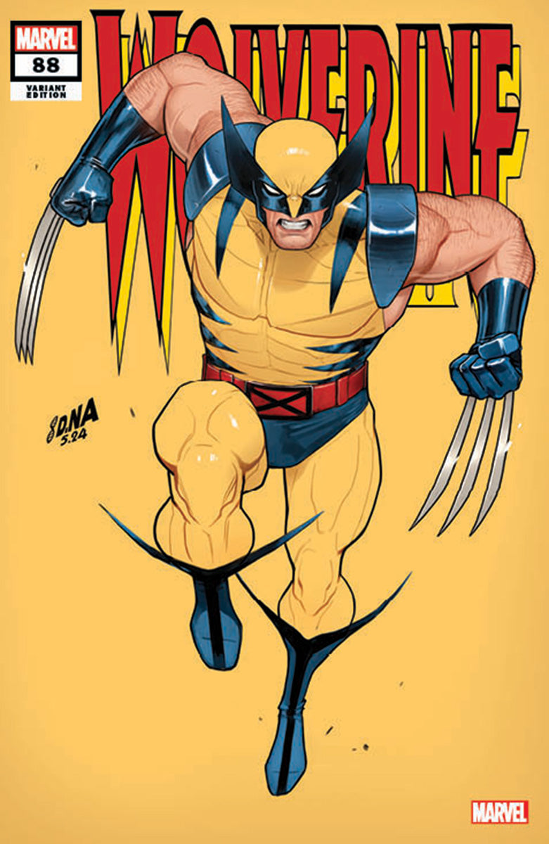 Wolverine #88 Unknown Comics David Nakayama Facsimile Exclusive Color Bleed Var (07/24/2024) - Collectors World Toys Main image