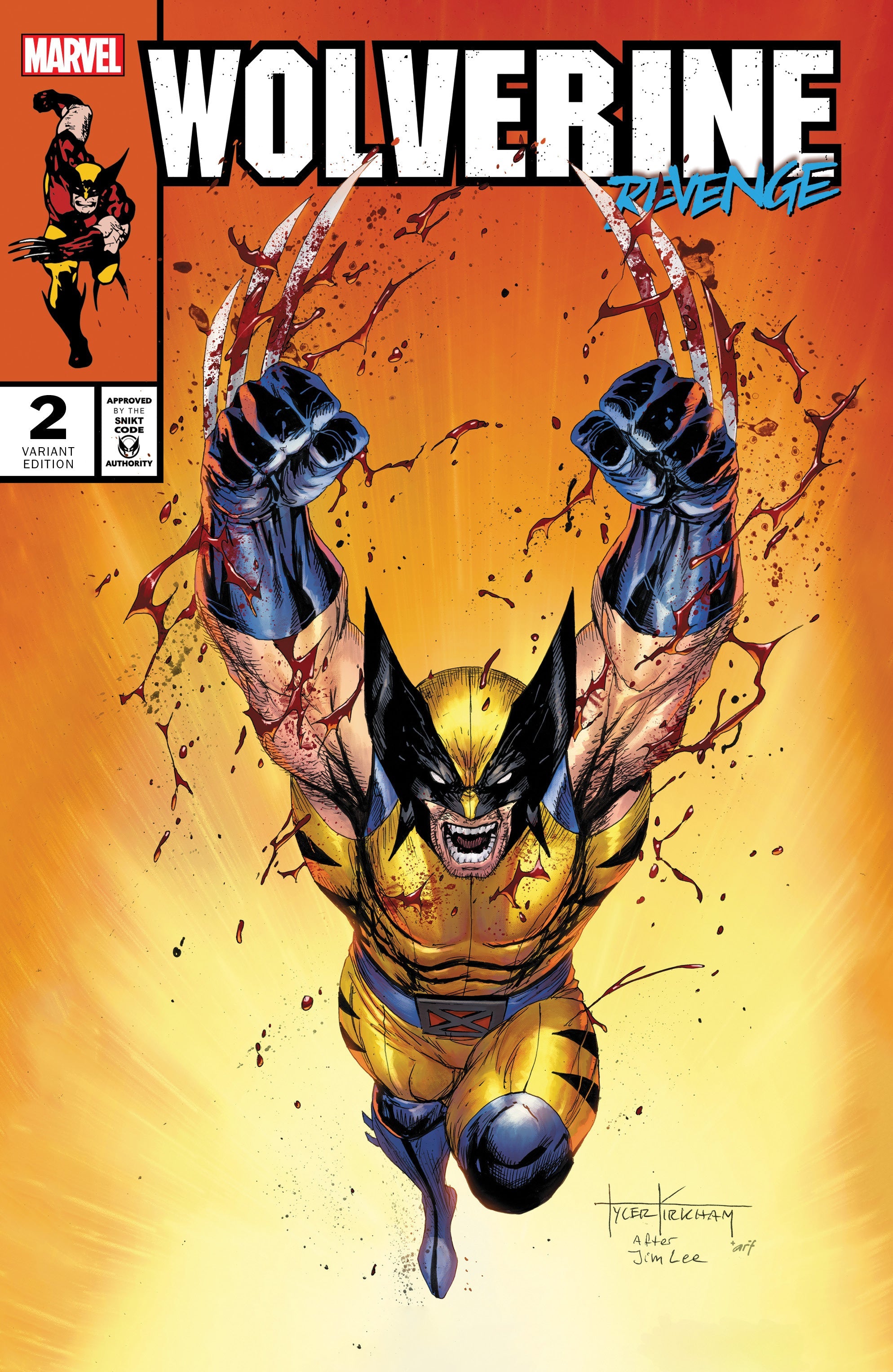 Wolverine Revenge #2 Red Band Unknown Comics Exclusive Tyler Kirkham Var [Polybagged] Explicit Content (09/25/2024) - Collectors World Toys Main image