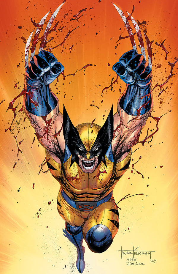 [Signed by Hickman] Wolverine: Revenge - Red Band #2 Virgin Unknown Comics Kirkham Exclusive Var Explicit Content [INST] - Collectors World Toys
