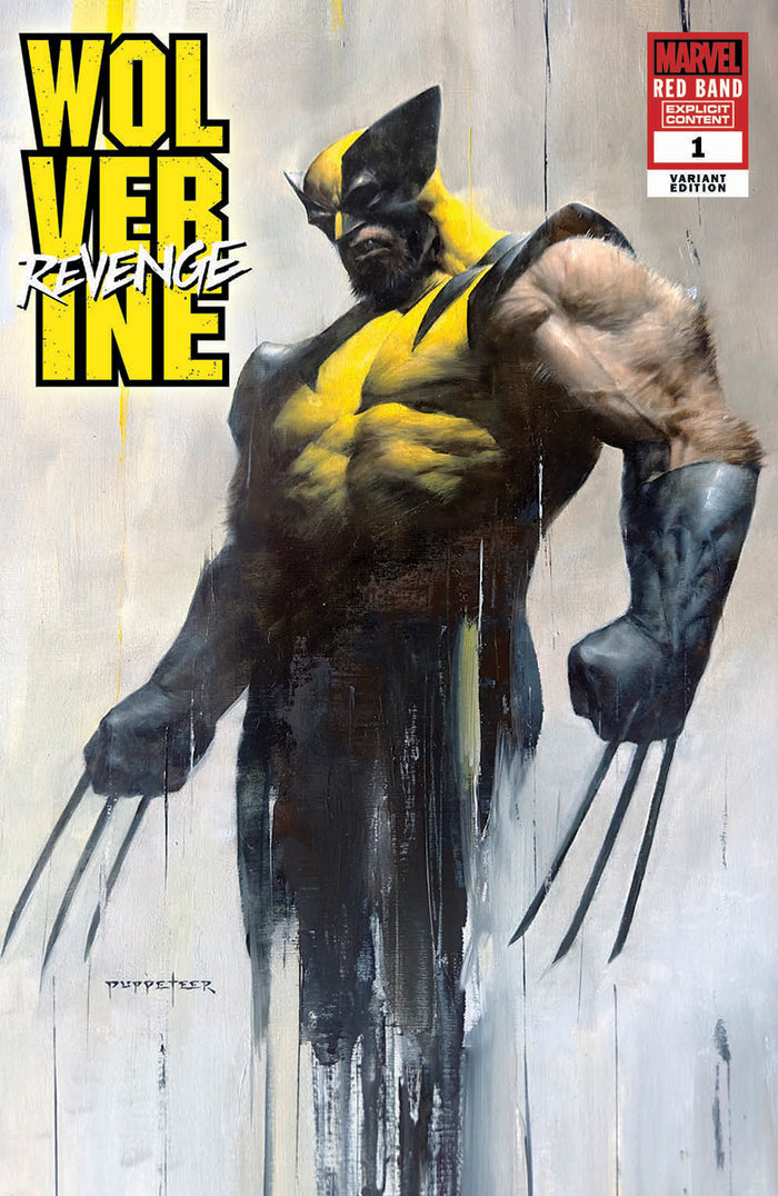 [Signed by Hickman] Wolverine: Revenge - Red Band #1 Unknown Comics Lee Exclusive Var Explicit Content [INST] - Collectors World Toys