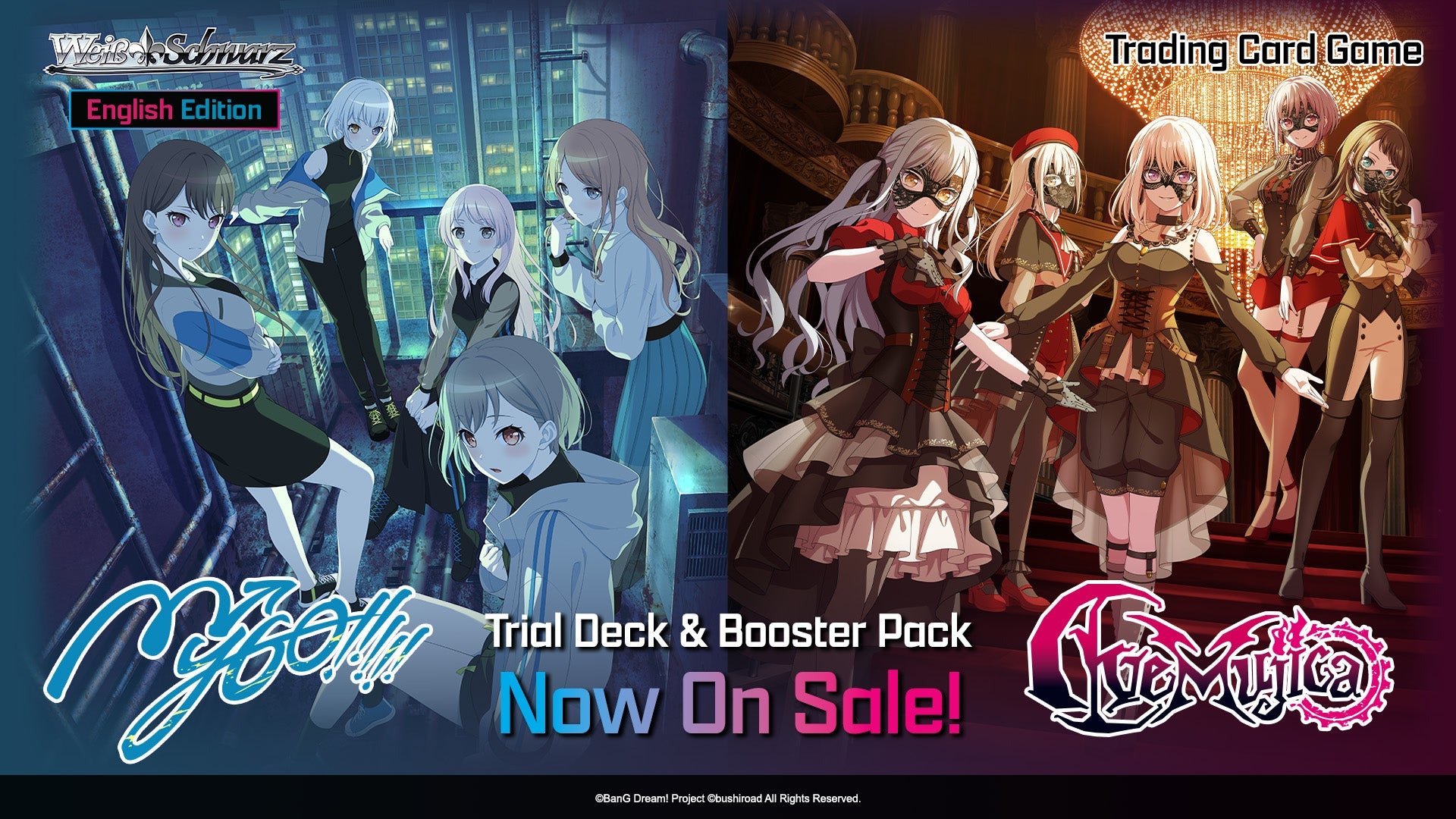 Weiss Schwarz MyGO!!!!! × Ave Mujica Booster Pack | Official Bushiroad TCG Secondary image