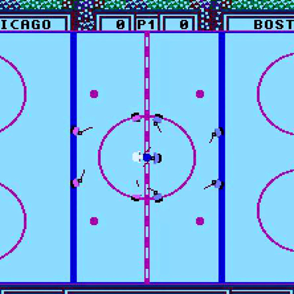 Wayne Gretzky Hockey (White Jersey Variant) (Nintendo NES)