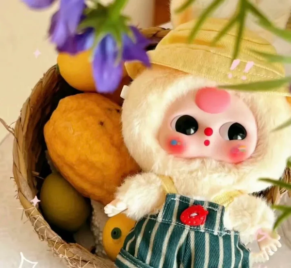Baby Three -Macaron Rabbit Stuffed Blind Box (1 Blind Box)