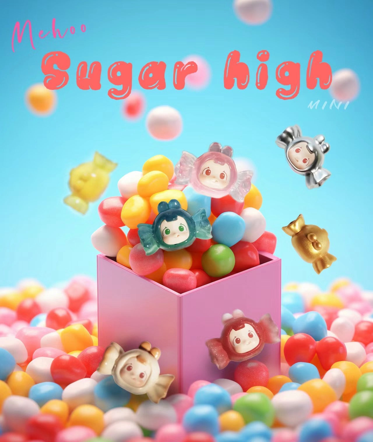Mehoo Mini Sugar High Blind Box (1 Blind Box) Main image