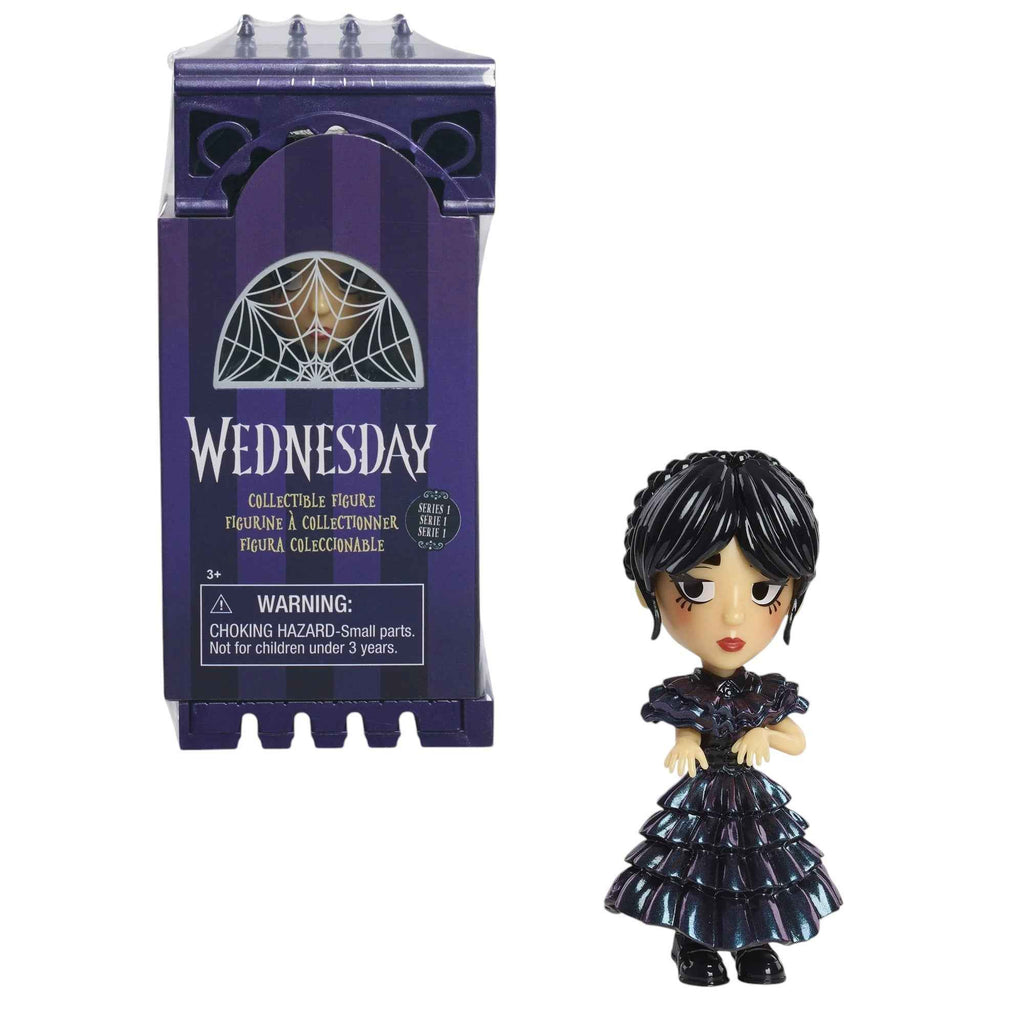 Wednesday Collectible 4-inch Figure, Series 1, Rave'N Wednesday -