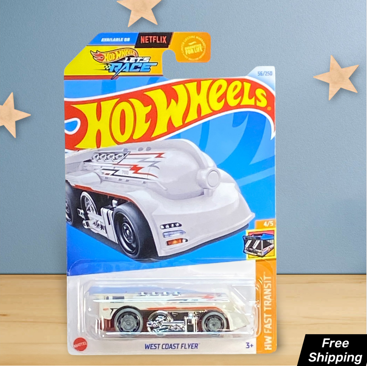Hot Wheels West Coast Flyer - Fast Transit Series 4/5