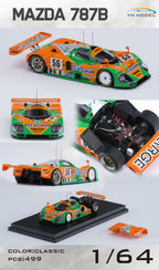 (Pre-Order) YM Model Mazda 787b #55 Le Mans Championship 1991 Winner Limited to 499 Pcs 1:64