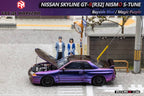 Focal Horizon Skyline R32 GT-R 3rd Gen S-Tune Magic Purple 1:64 - Collectors World Toys