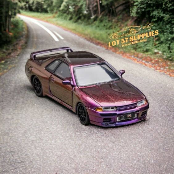 Focal Horizon Skyline R32 GT-R 3rd Gen S-Tune Magic Purple 1:64 - Collectors World Toys Hover Image