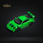 SOLO Porsche 911 992 GT3 RS Lizard Green 1:64 - Collectors World Toys