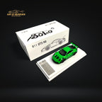 SOLO Porsche 911 992 GT3 RS Lizard Green 1:64 - Collectors World Toys