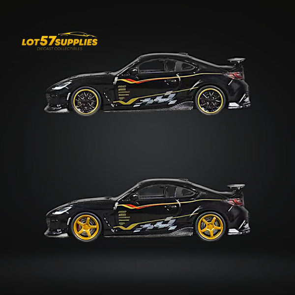 CM Model Subaru BRZ Varis BRZ ARISING-1 in Black 1:64 CM64-BRZ-02
