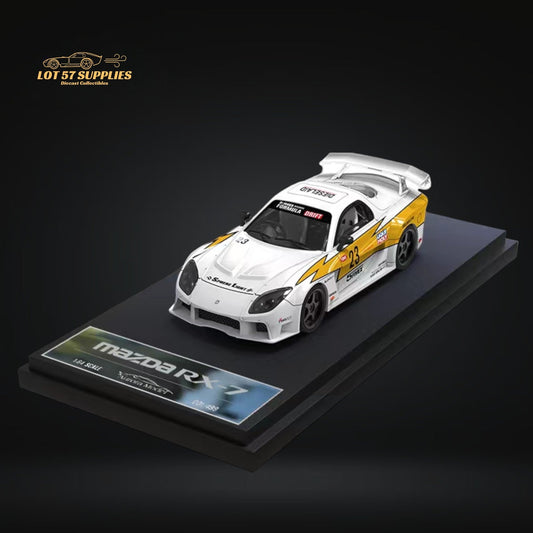 Aurora Model Mazda RX-7 VeilSide Lightning Livery #23 Ordinary Version 1:64 - Collectors World Toys