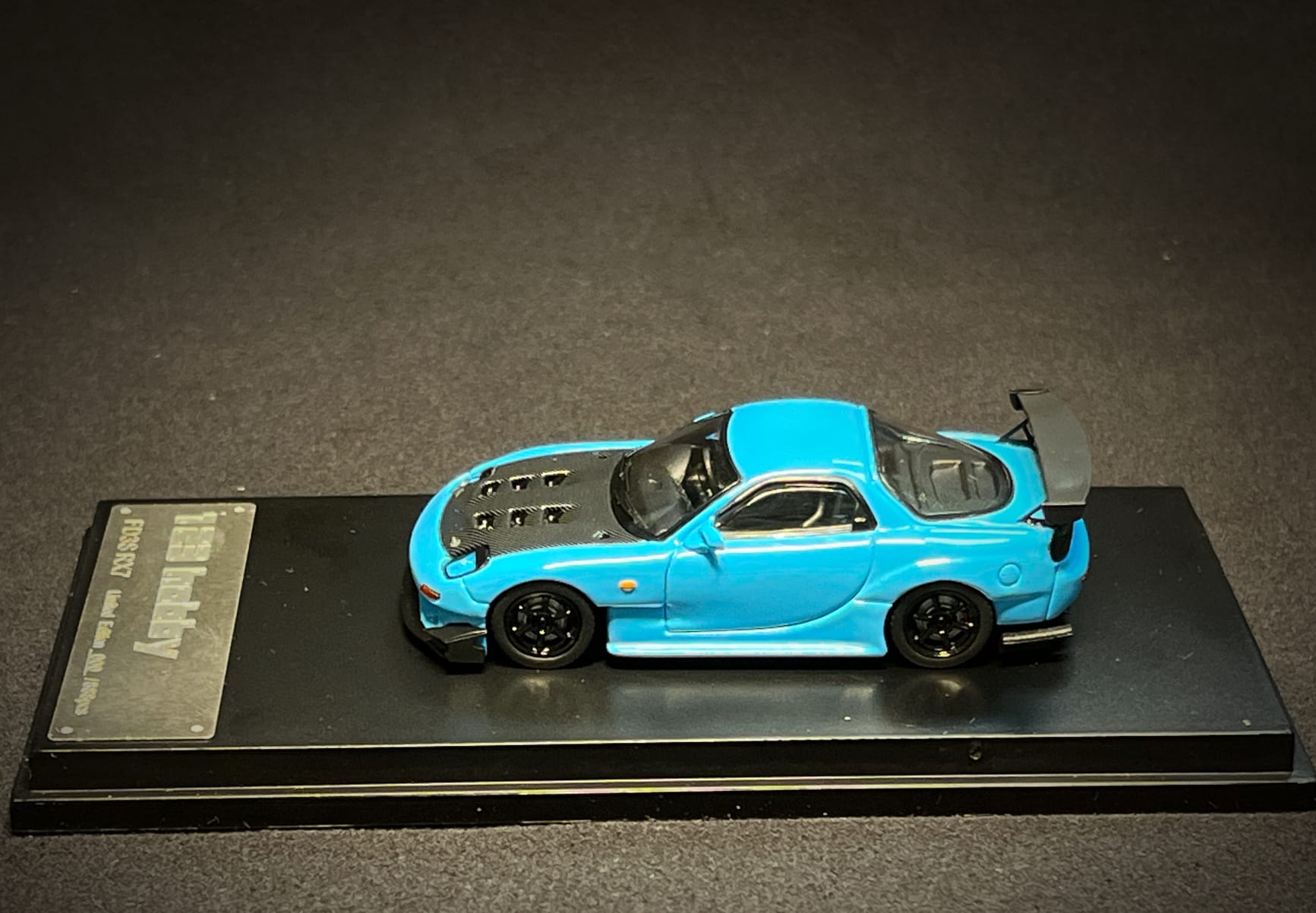 123 Hobby Mazda FD3S RX-7 in Baby Blue 1:64 - Collectors World Toys