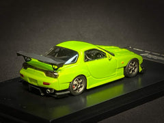 123 Hobby Mazda FD3S RX-7 in Apple Green 1:64 - Collectors World Toys