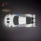 TPC Porsche 911 992 GT3 RS White With Blue Wheels Ordinary Version 1:64 - Collectors World Toys
