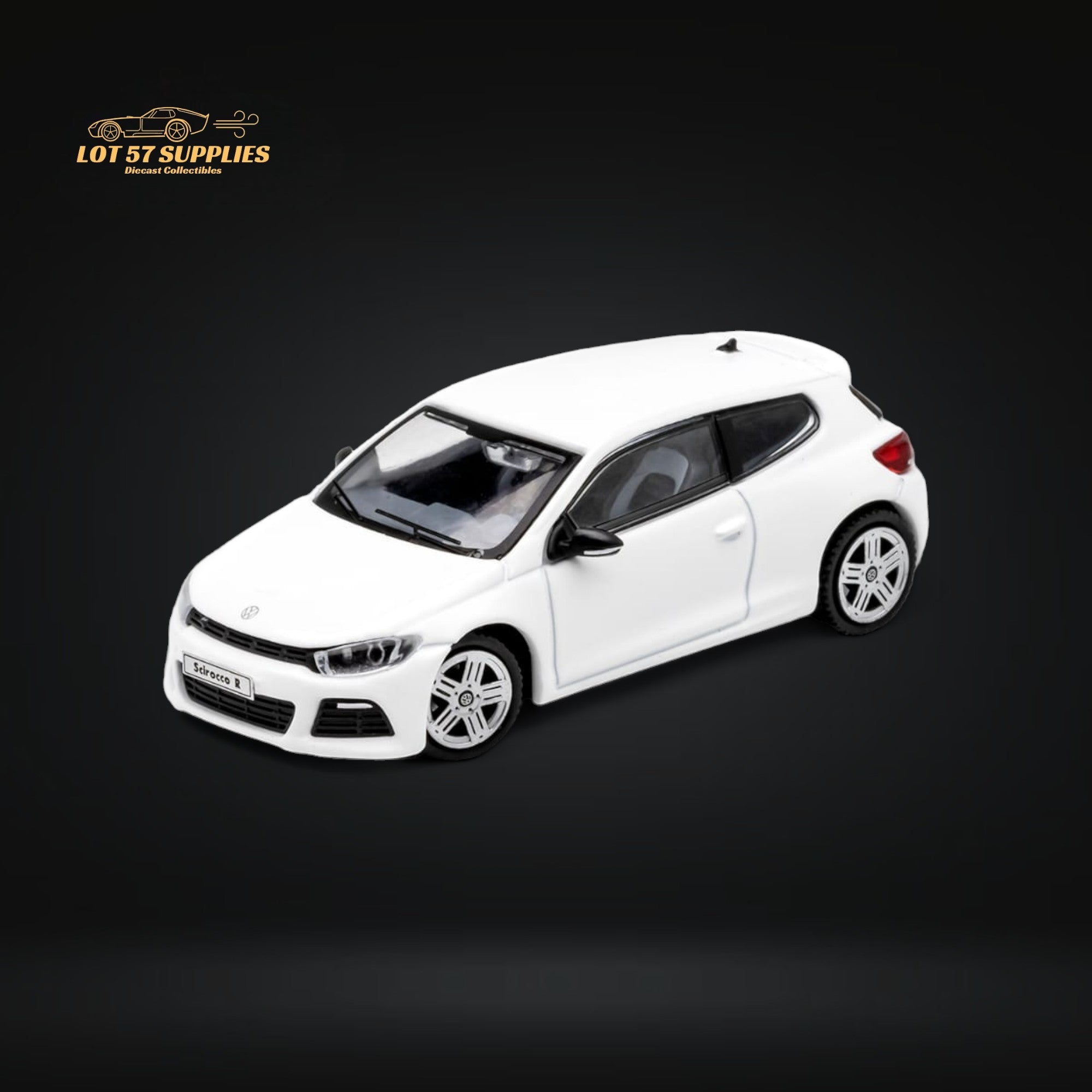 GCD Volkswagen Scirocco R in White 1:64 KS-037-266 Main image