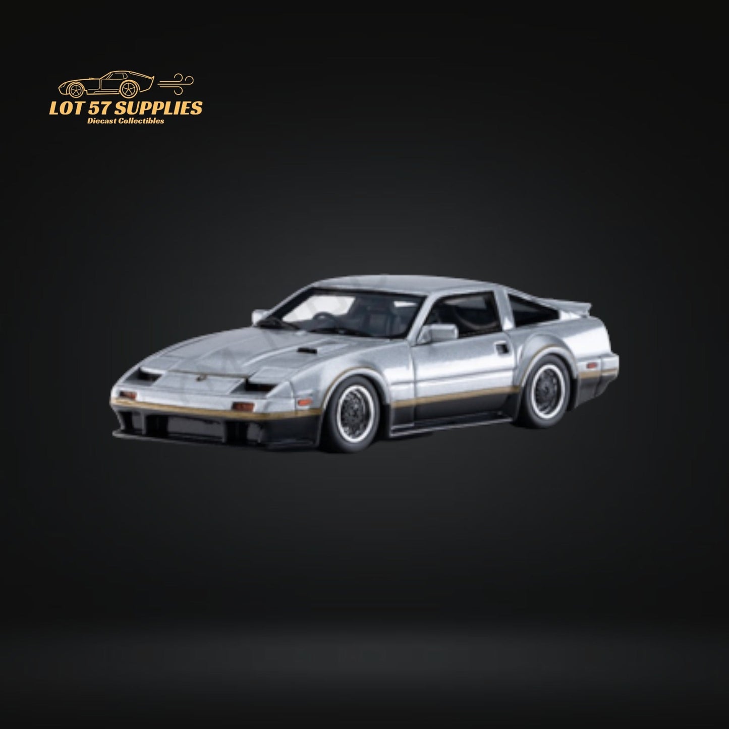 (Pre-Order) YM Model 1984 Nissan Fairlady Z Z31 300SX T-Shaped Roof 1:64 Limited to 399 PCS YM-Z31-SIL