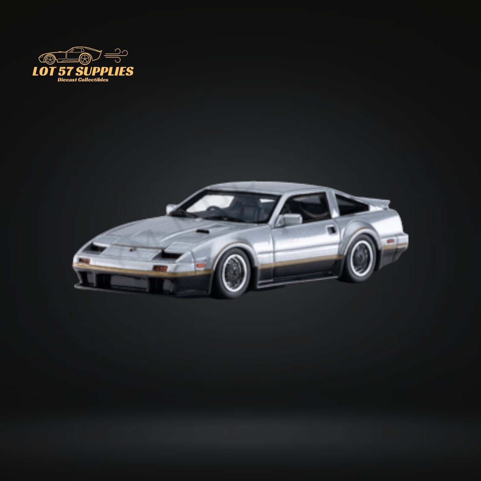 (Pre-Order) YM Model 1984 Nissan Fairlady Z Z31 300SX T-Shaped Roof 1:64 Limited to 399 PCS YM-Z31-SIL